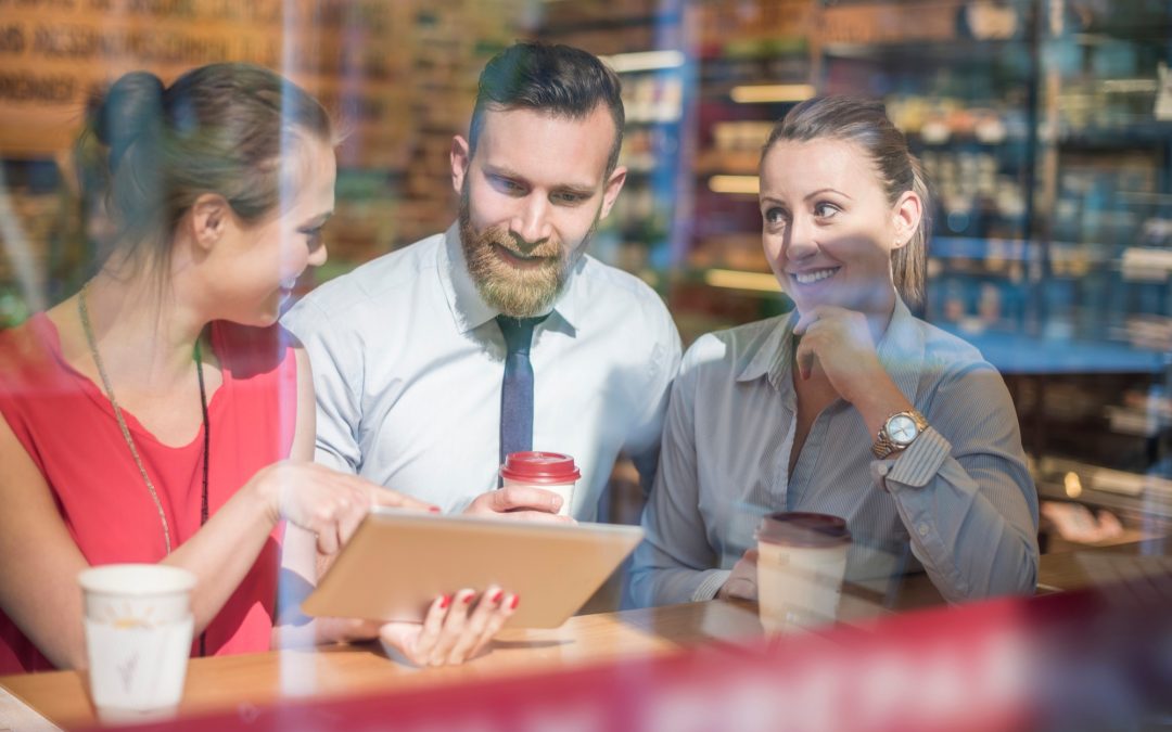 A professional business meeting, highlighting collaboration and networking, perfect for a staffing agency supporting local Aylesbury businesses.